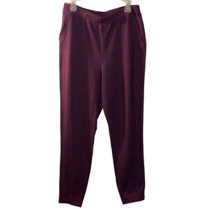 🌹LINKS BURGANDY PANTS